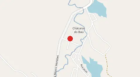 Mapa de Chácaras do Bau