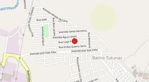 Mapa de Jardim Uberaba