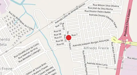 Mapa de Alfredo Freire