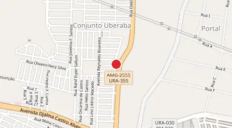 Mapa de Conjunto Uberaba I