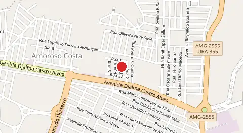 Mapa de Antonia Candida