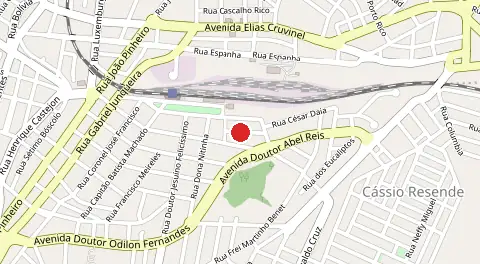 Mapa de Residencial Doutor Abel Reis