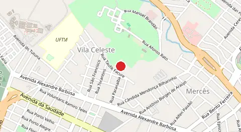 Mapa de Vila Celeste