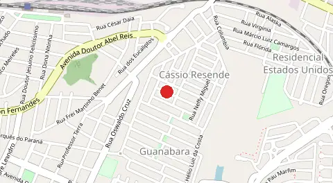 Mapa de Conjunto Cassio Rezende