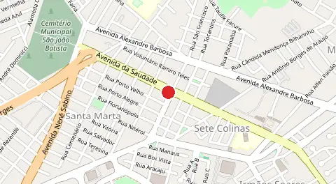 Mapa de Santa Marta