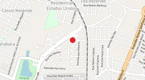 Mapa de Flamboyant Residencial Park