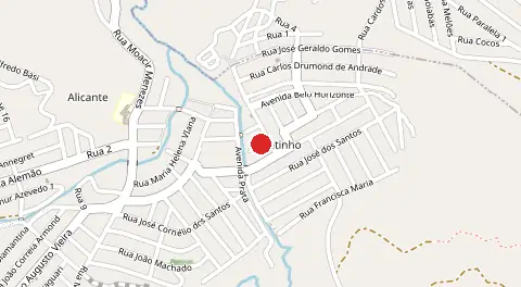 Mapa de Santinho