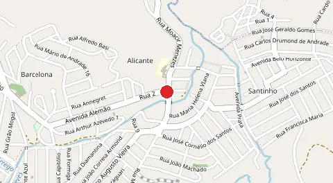 Mapa de Alicante
