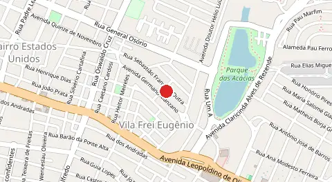 Mapa de Frei Eugenio