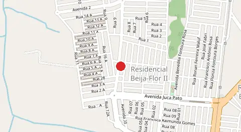 Mapa de Residencial Nova Era