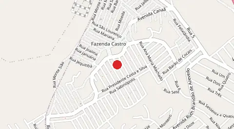 Mapa de Fazenda Castro