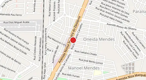 Mapa de Oneida Mendes