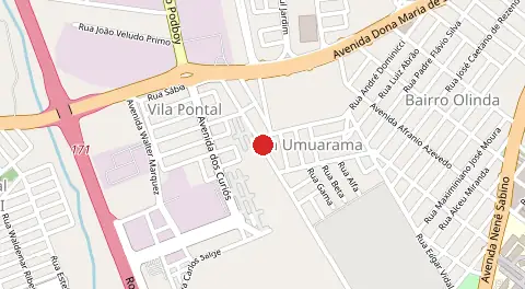 Mapa de Umuarama
