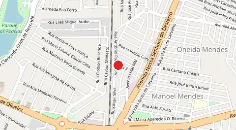 Mapa de Jardim Terra Santa