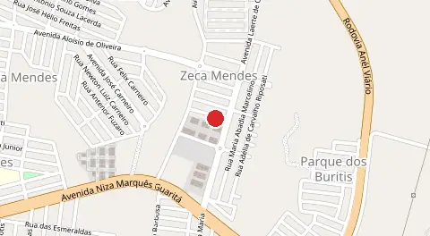 Mapa de Residencial Zeca Mendes