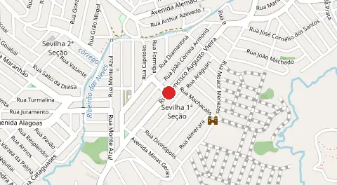 Mapa de Sevilha A
