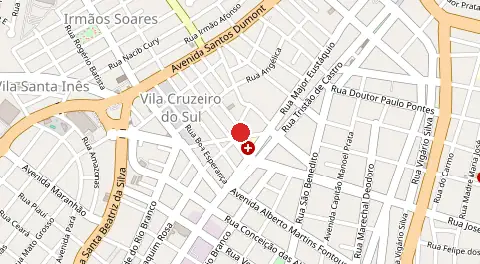 Mapa de Vila Maria Helena