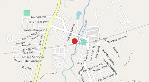 Mapa de Area Institucional de Seguranca