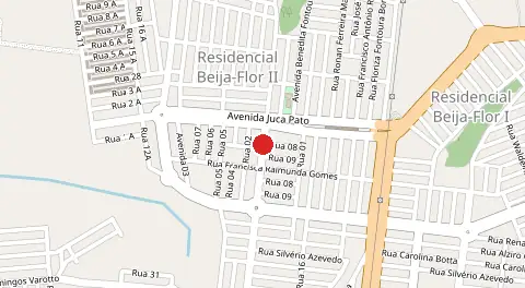 Mapa de Residencial Candida Borges