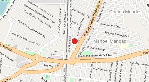 Mapa de Jardim Siriema