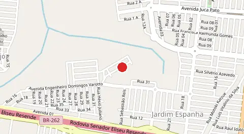 Mapa de Jardim Marajo