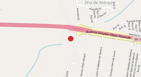 Mapa de Chácaras Marita