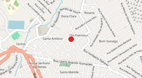 Mapa de Rosana
