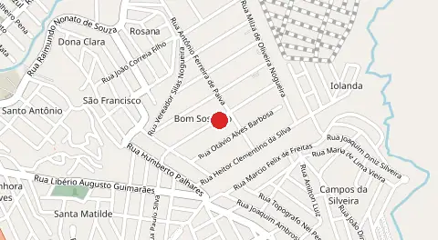 Mapa de Bom Sossego