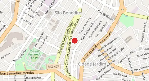 Mapa de São Benedito