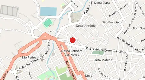 Mapa de Bela Vista