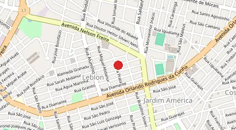 Mapa de Leblon
