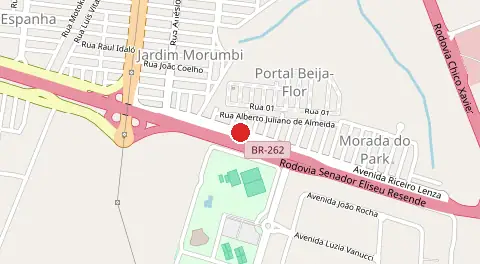 Mapa de Residencial Morada Du Park