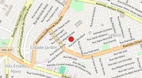 Mapa de Parque São Geraldo