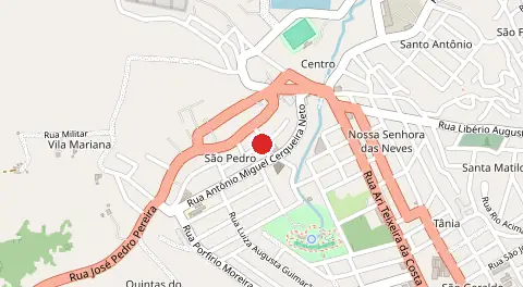 Mapa de São Pedro