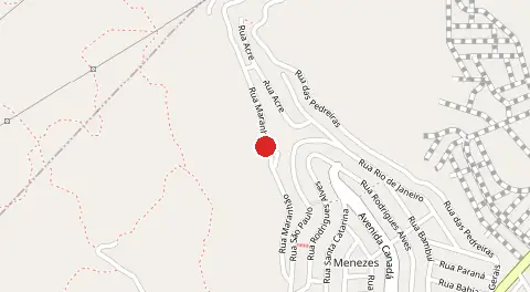 Mapa de Alto dos Menezes
