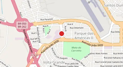 Mapa de Estrela da Vitória