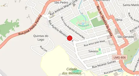 Mapa de Savassi
