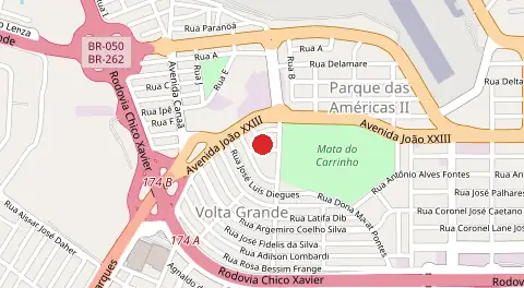 Mapa de Volta Grande