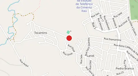 Mapa de Tocantins