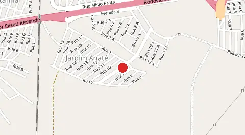 Mapa de Jardim Anate