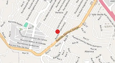 Mapa de Veneza