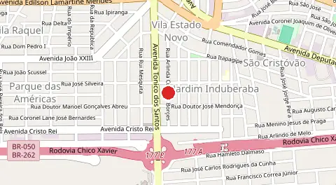 Mapa de Jardim Induberaba
