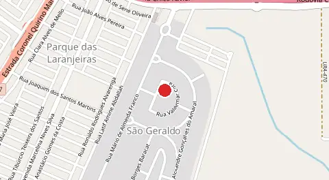 Mapa de Residencial Mário de Almeida Franco