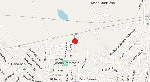 Mapa de Flamengo