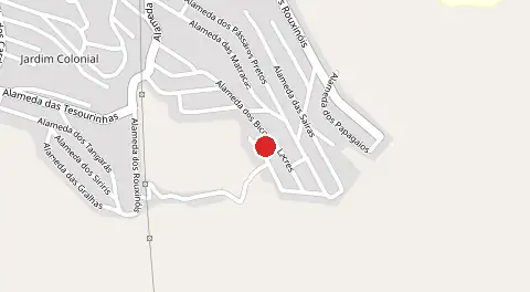 Mapa de Jardim Colonial