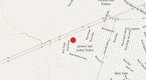 Mapa de Jardim São Judas Tadeu