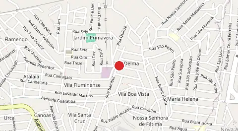 Mapa de Vila Delma