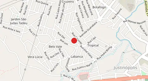 Mapa de Cruzeiro