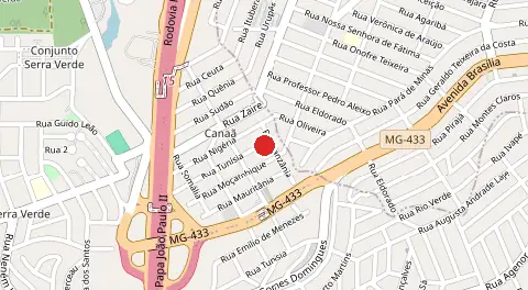 Mapa de Canaa