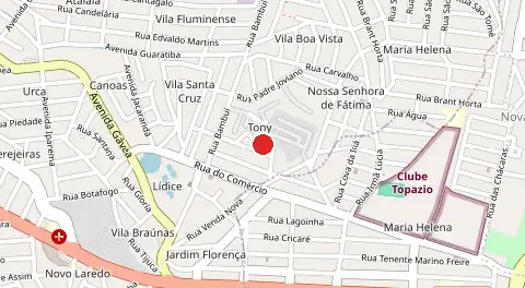 Mapa de Tony